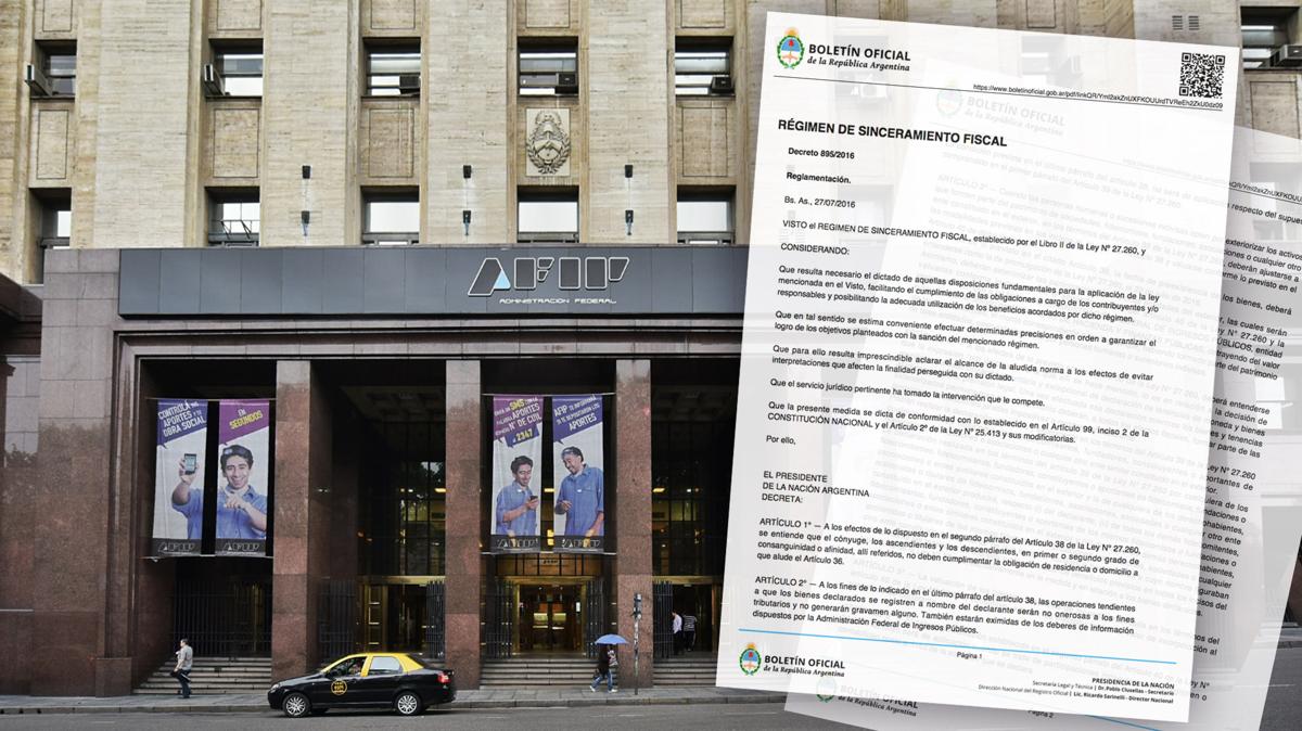 Sinceramiento fiscal y claúsula cerrojo