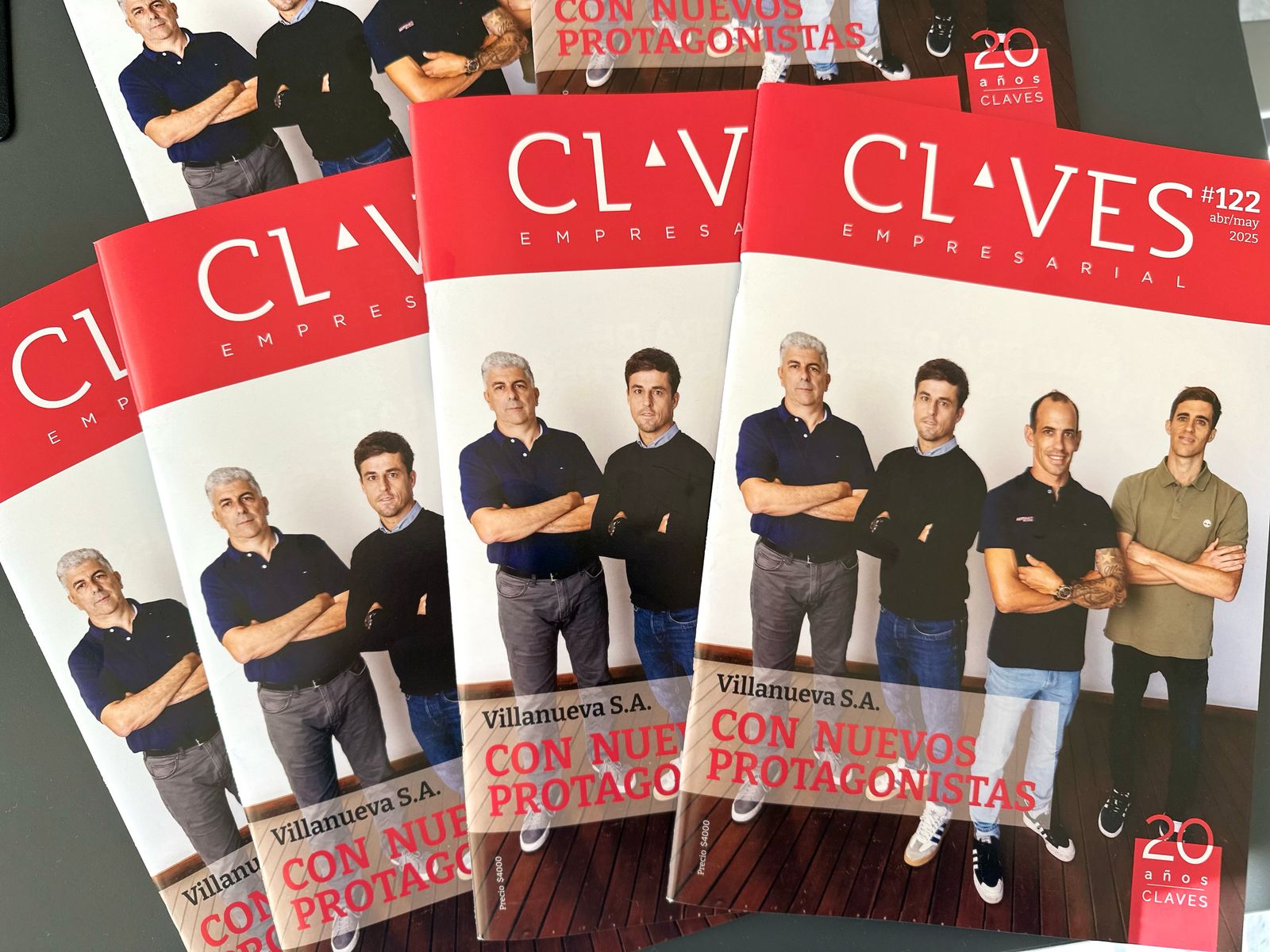 Salió la edición #122 de CLAVES