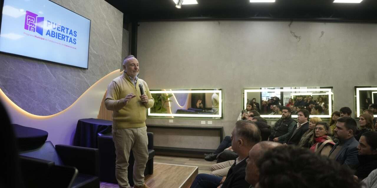 Presentaron el programa “Puertas Abiertas” para fortalecer el comercio local