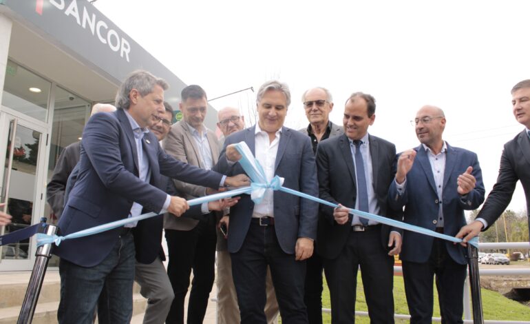 Bancor inauguró una sucursal en el Parque Industrial de San Francisco