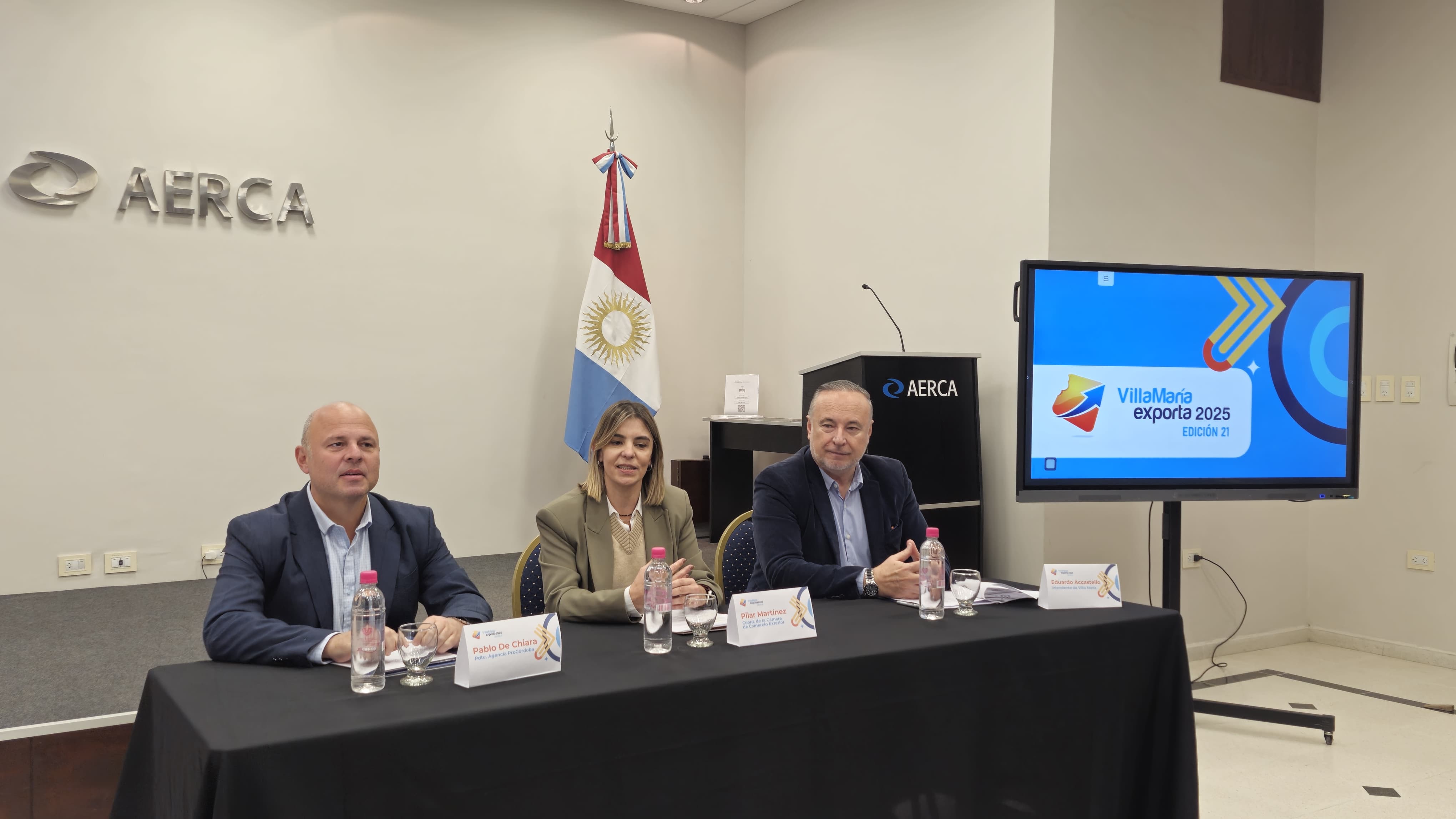 Aerca lanzó “Villa María Exporta 2025”: llegan operadores de siete países