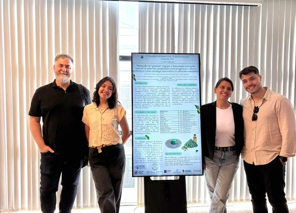 UNVM: desarrollan gomitas masticables a base de peperina 