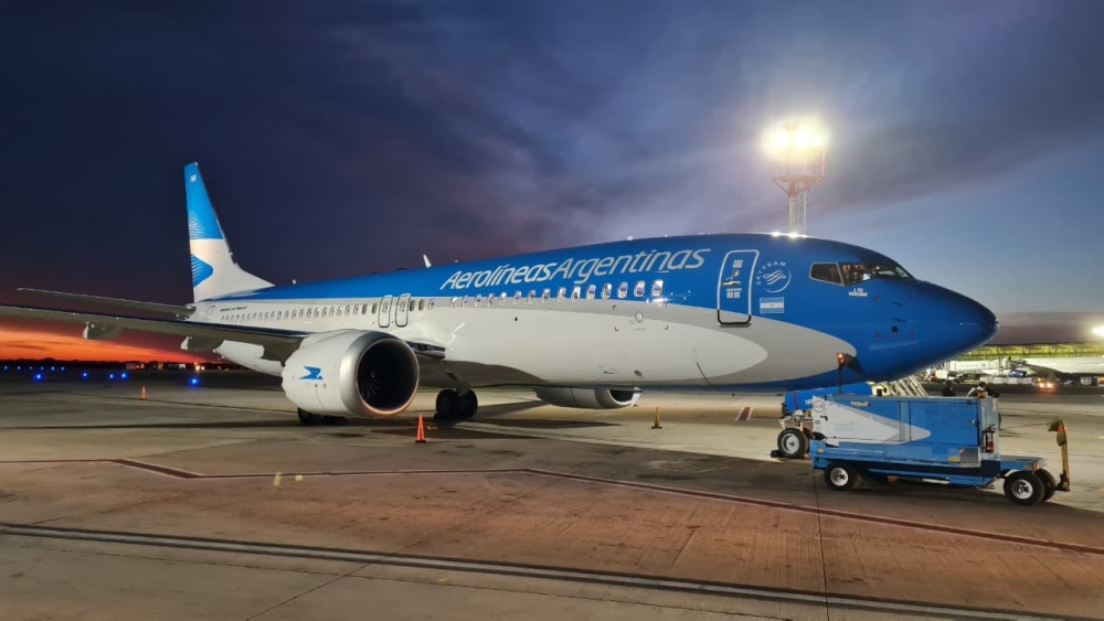 Aerolíneas Argentinas inauguró sus vuelos a Aruba
