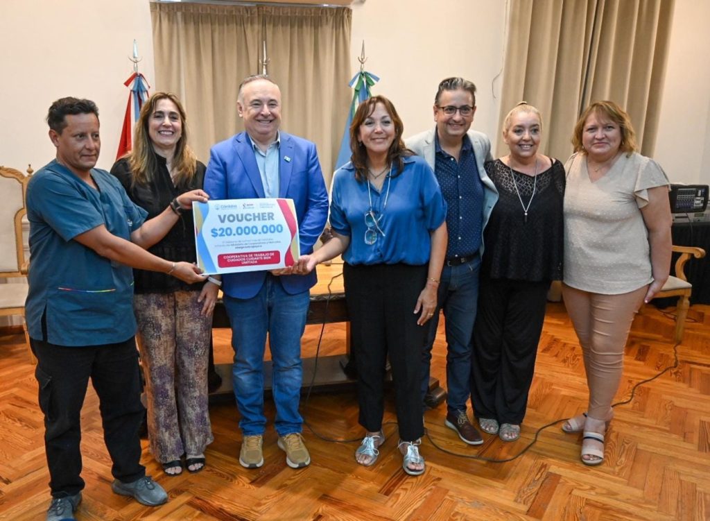 Provincia entregó aportes por más de $63 millones a cooperativas de Villa María