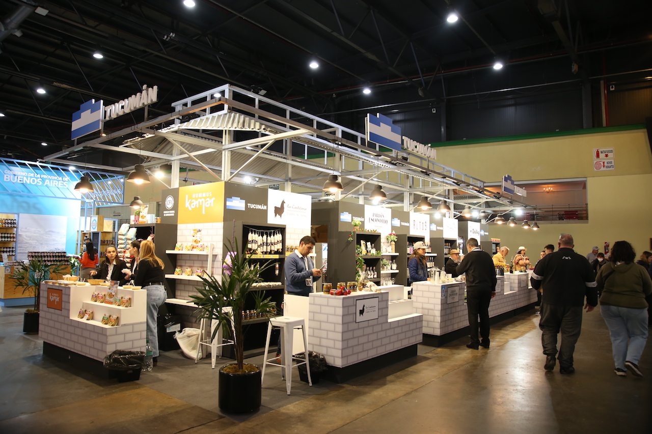 Pymes locales en la feria Caminos y Sabores