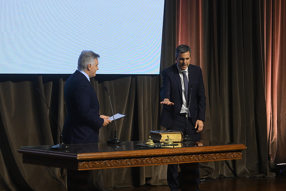 Sibilla asumió como ministro de Producción, Ciencia e Innovación Tecnológica