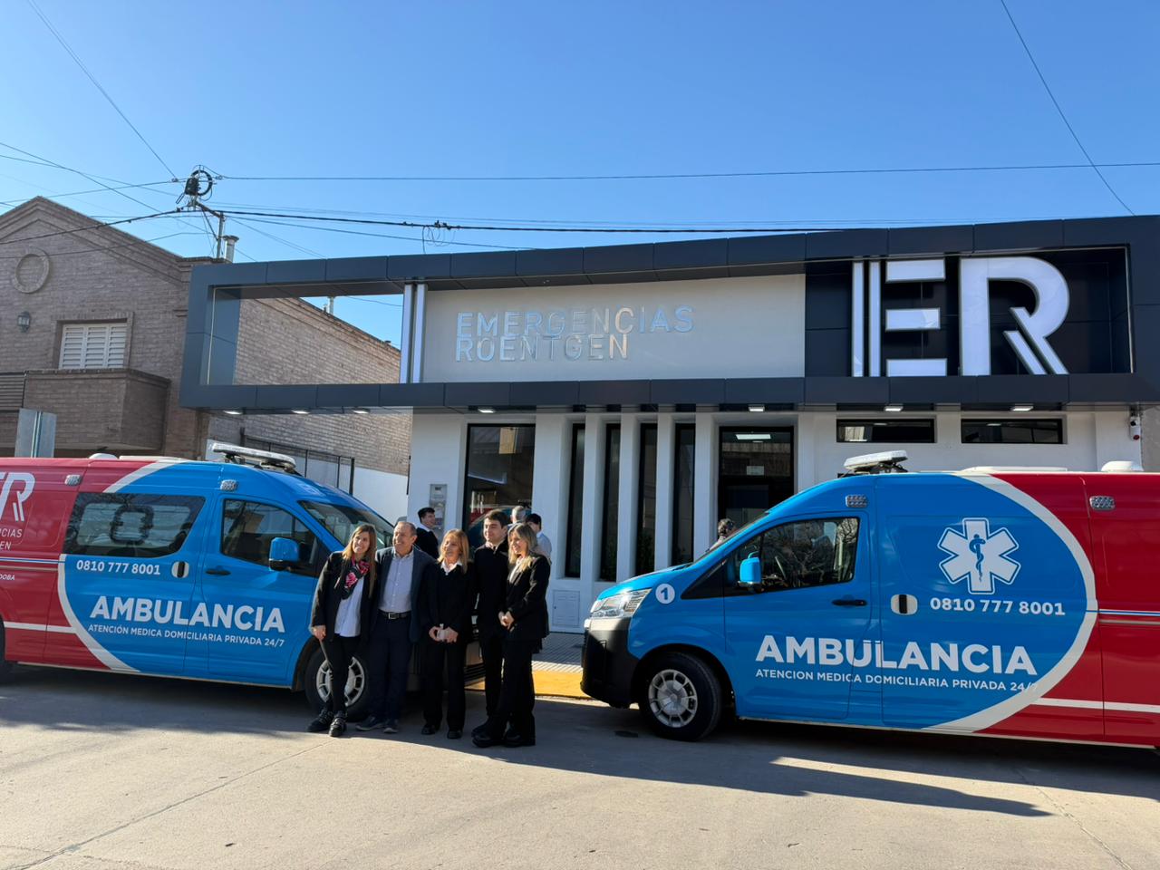 ER Emergencias Roentgen inauguró su nuevo servicio de emergencias médicas 