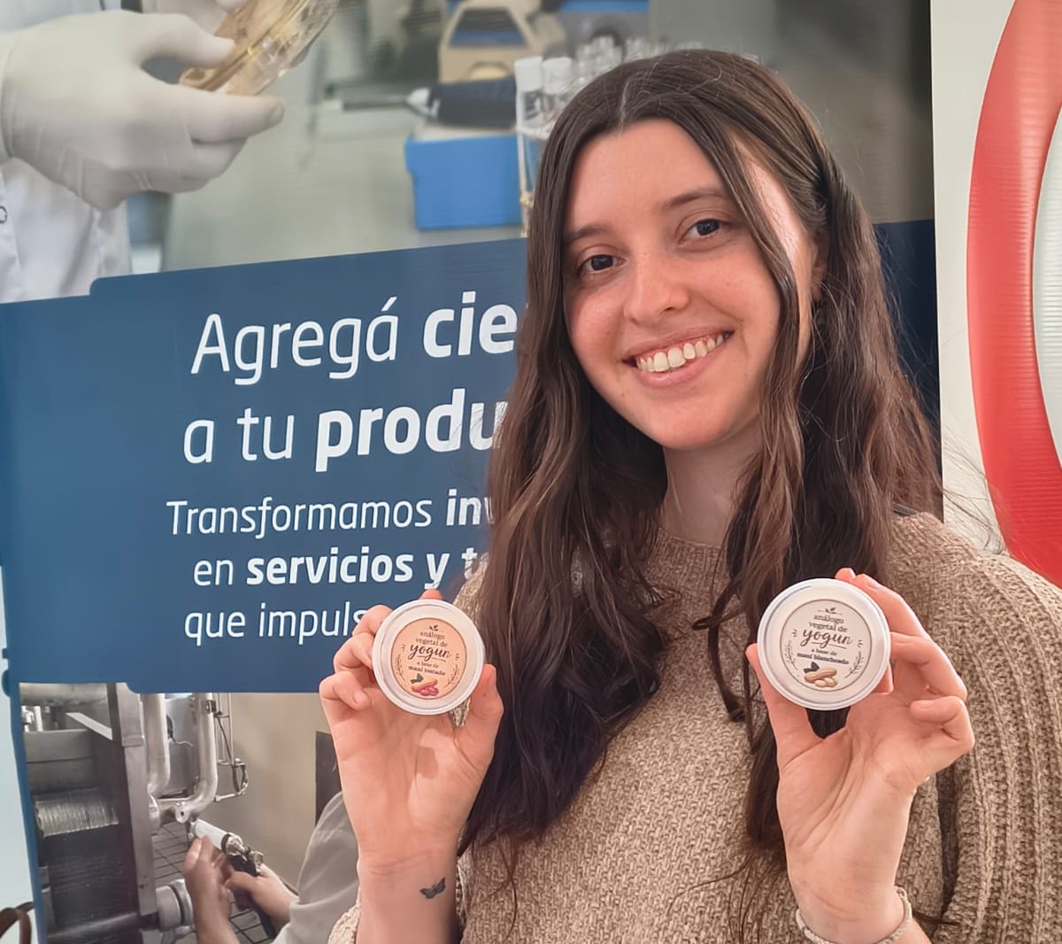 Un yogurt a base de maní ,una la novedosa propuesta de la UNVM