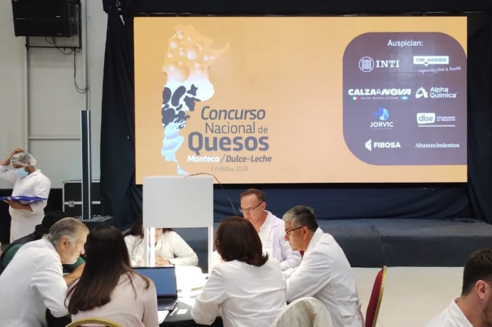 Comenzó el Concurso Nacional de Quesos, Manteca y Dulce de Leche