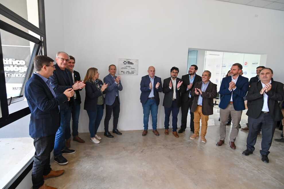 Se inauguró el primer Polo Científico y Tecnológico San Francisco