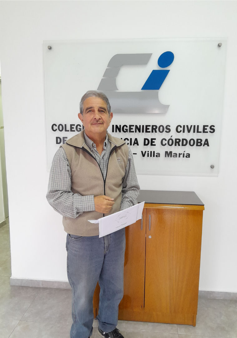 Por la carrera de ingeniero civil