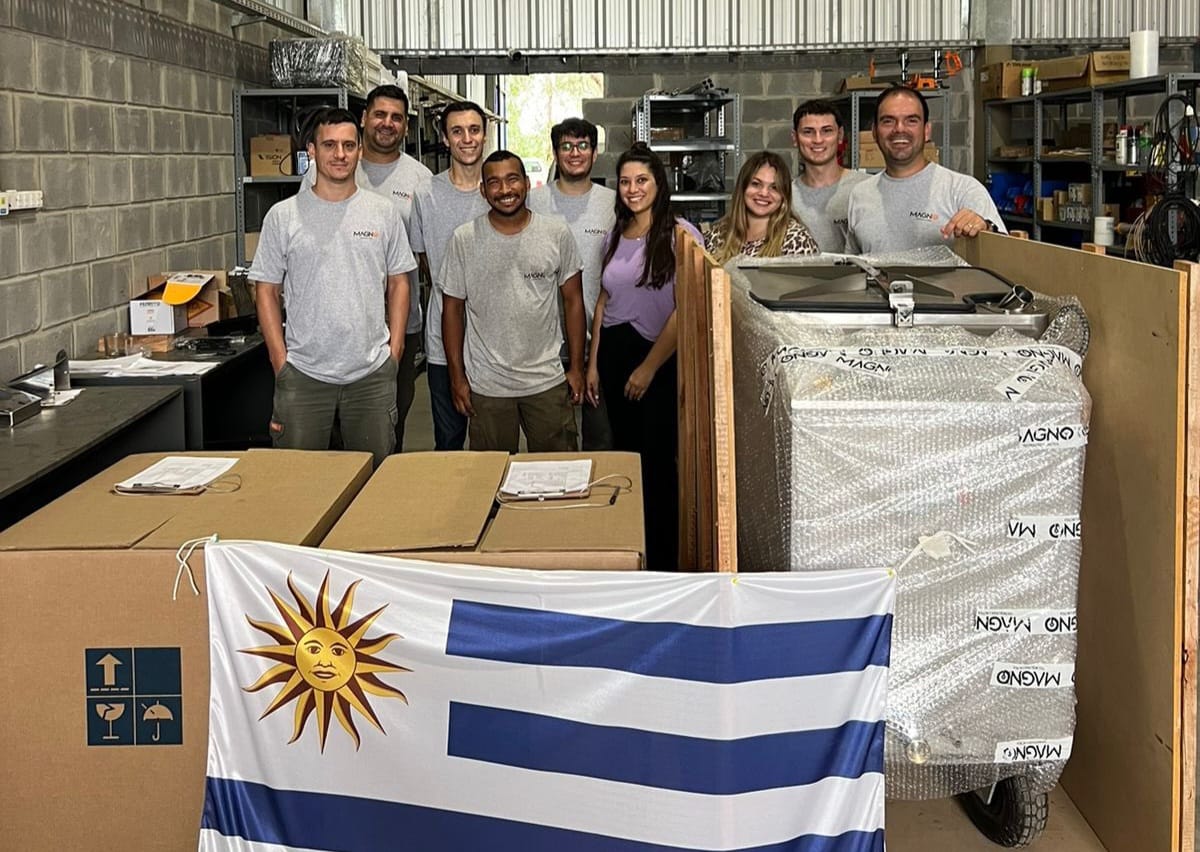 Industrias Magno exportó equipos a Uruguay