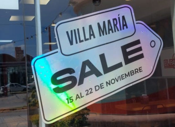 La semana del Villa María Sale con más de 130 comercios adheridos