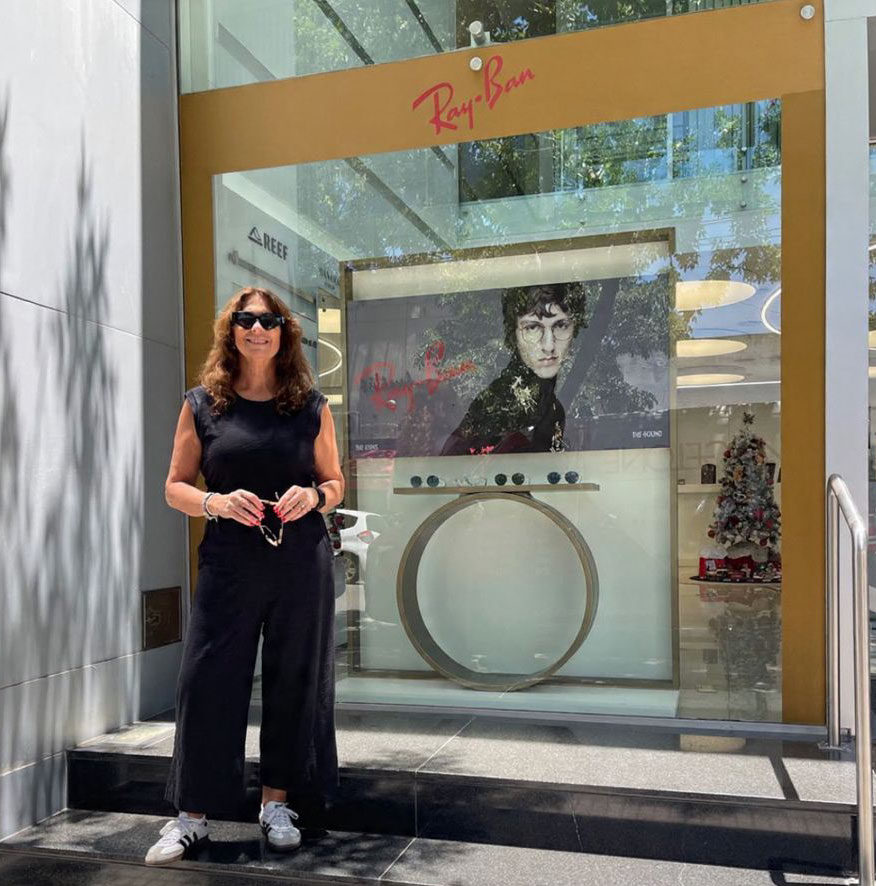 Óptica Benito presenta una exclusiva vidriera de Ray-Ban