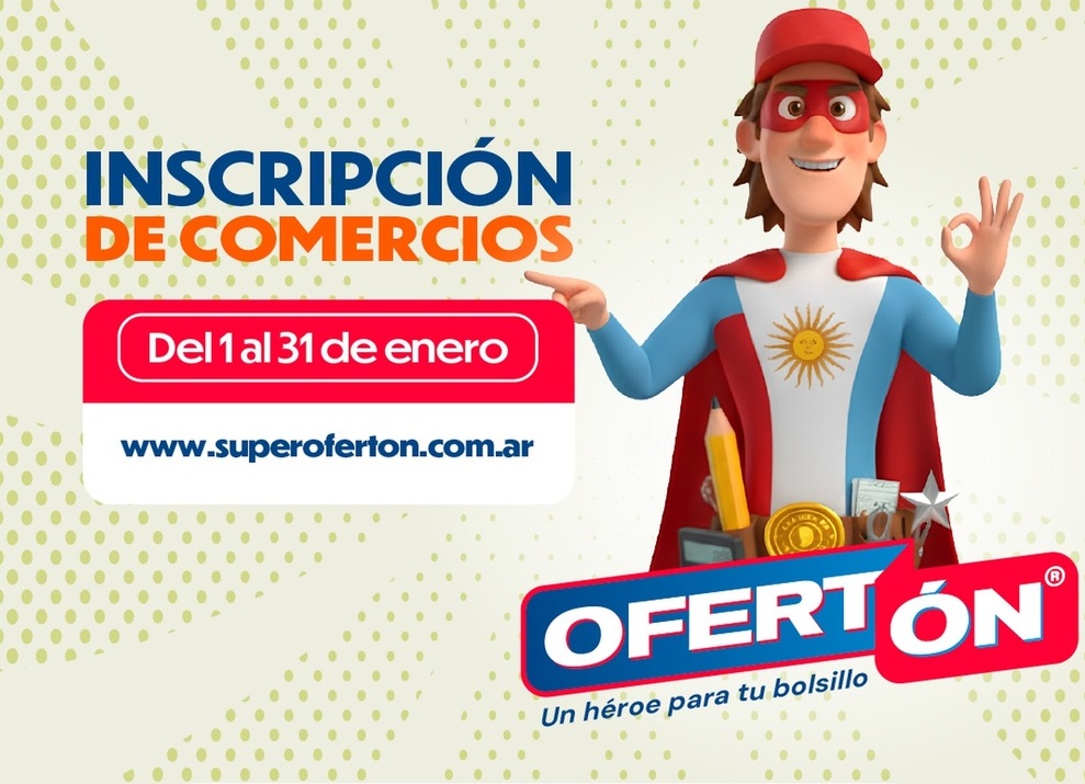 SuperOfertón: los comercios pueden inscribirse hasta el 31 de enero