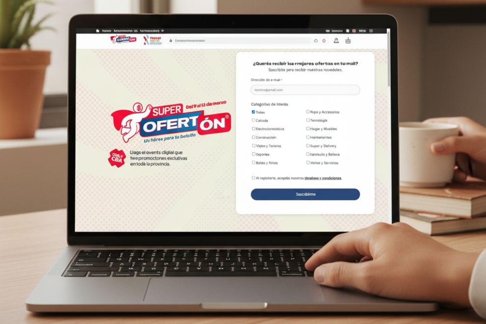 SuperOfertón 2026: récord de comercios cordobeses inscriptos