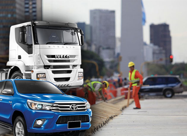 Camiones, Toyota Hilux, Volkswagen Amarok y Ford Ranger: récord de ventas, de la mano del campo y la construcción