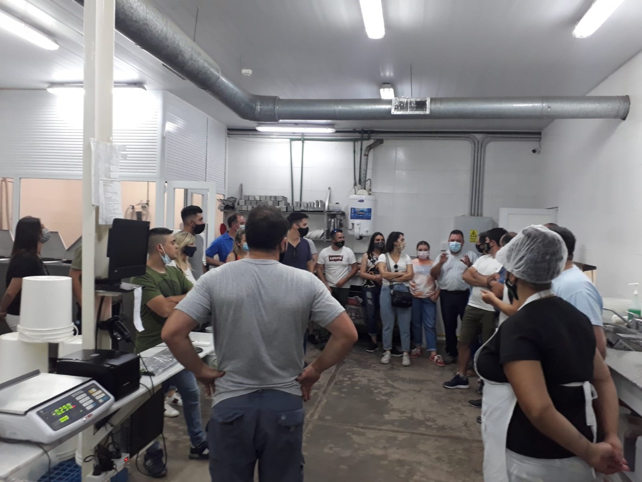 Jóvenes de Fedecom visitaron el Parque Industrial