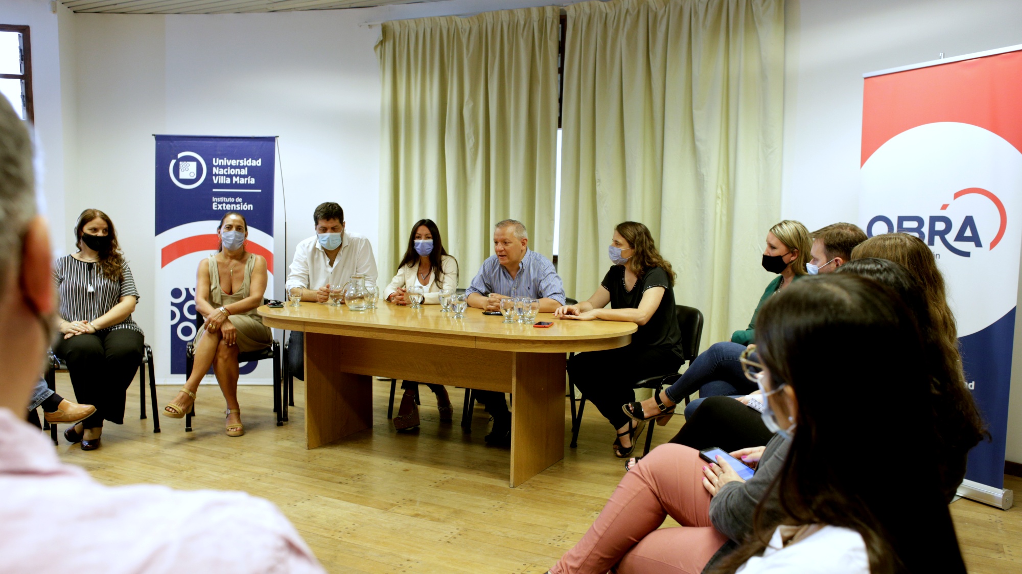 La UNVM presentó la Escuela de Formación Profesional y a sus coordinadores