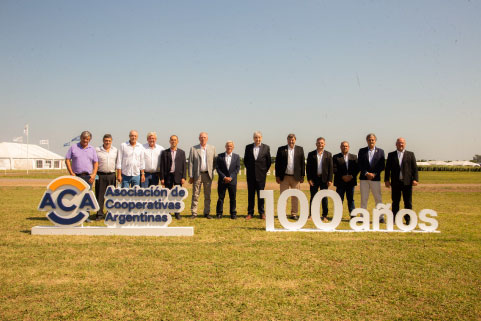 La Asociación de Cooperativas Argentinas (ACA) celebró sus 100 años de vida