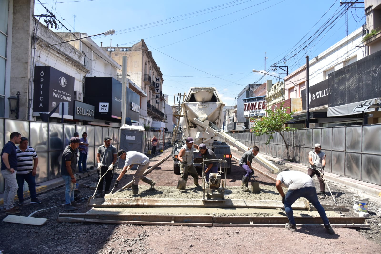 Avanza el proyecto del Centro Comercial a Cielo Abierto