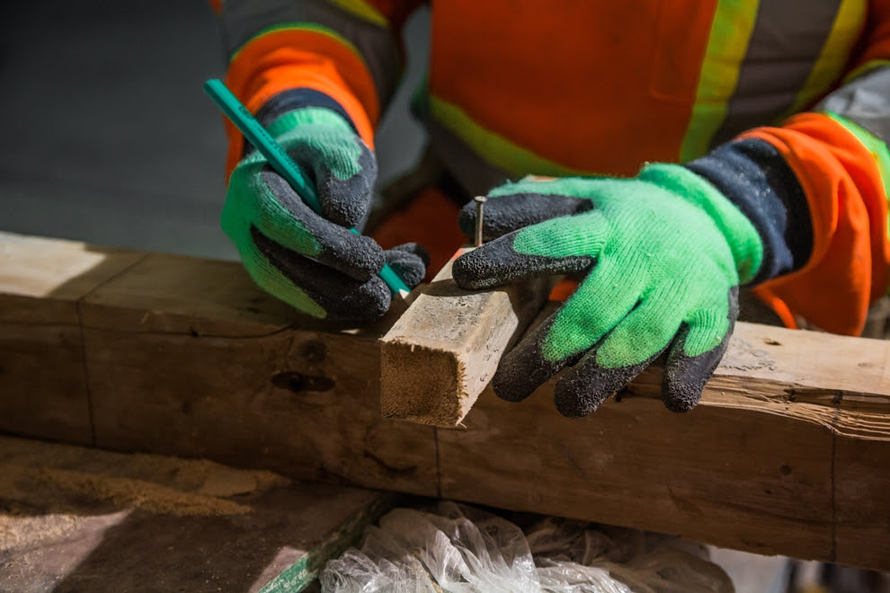 La construcción aflojó en diciembre