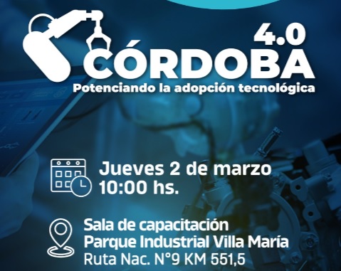 Charla informativa sobre Córdoba 4.0 en el Parque Industrial