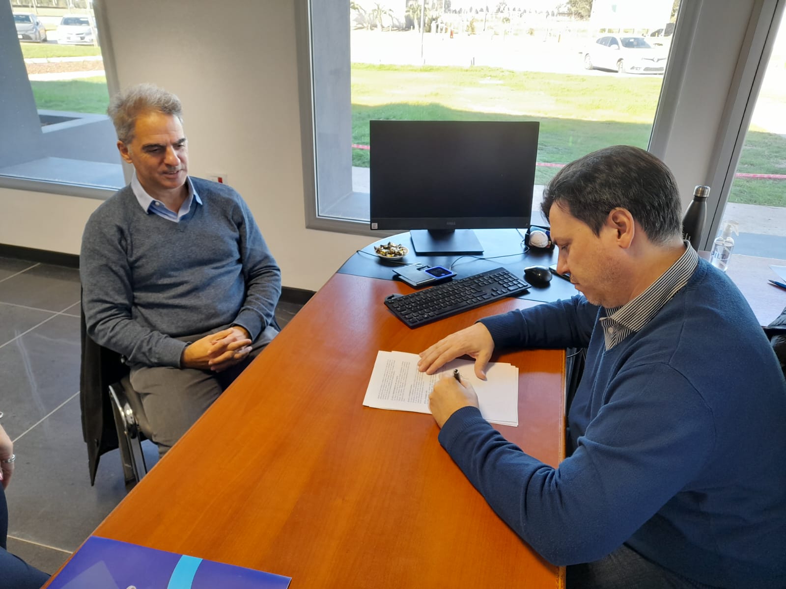 El Parque Industrial celebró un convenio con Osde