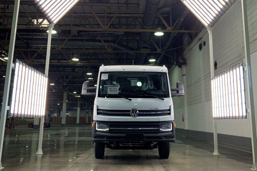 El primer camión Delivery 11.180 de Volkswagen fue ensamblado en Córdoba